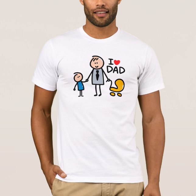 Camiseta Amar a papi (Anverso)
