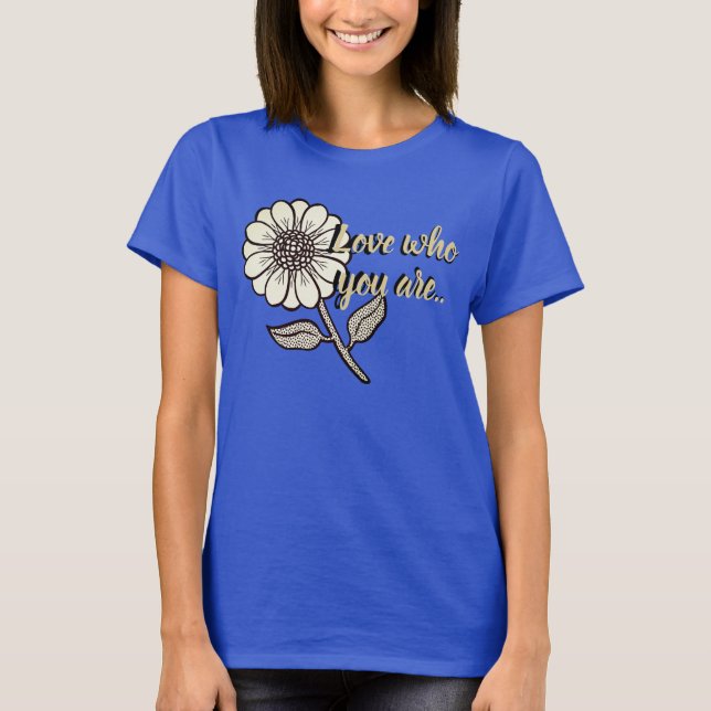 Camiseta Amar a quien eres (Anverso)