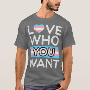 Camiseta Amar a quien quieres transgénero Trans Primavera T