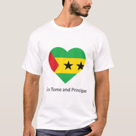 Camiseta Amar a Santo Tomé y Príncipe