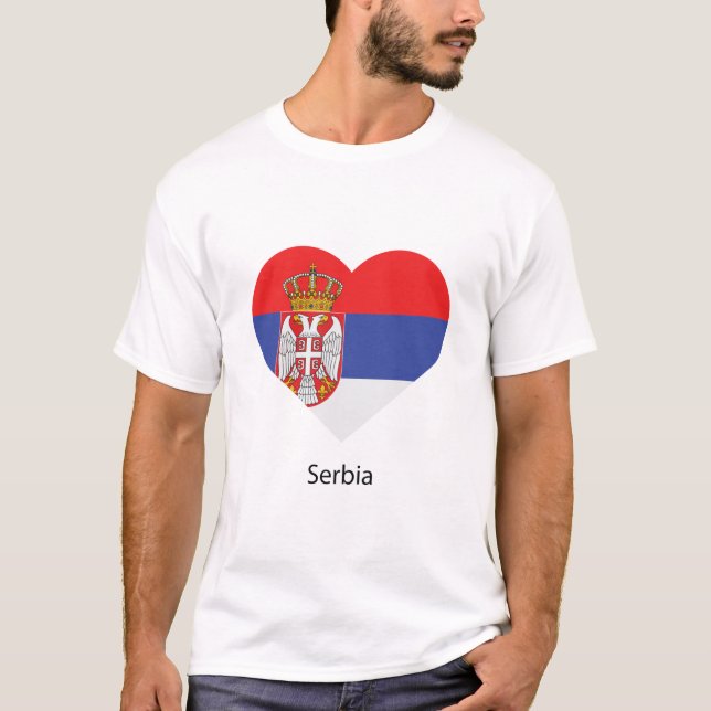 Camiseta Amar a Serbia (Anverso)