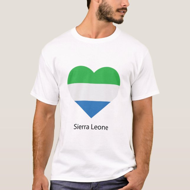 Camiseta Amar a Sierra Leona (Anverso)