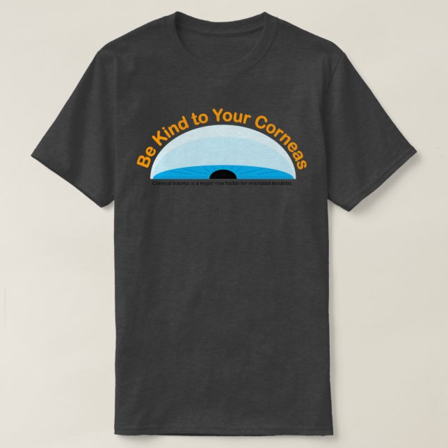 Camiseta Amar a sus córneas (Diseño del anverso)