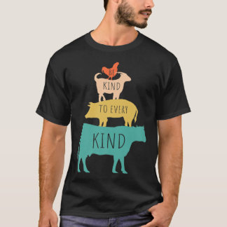 Camiseta Amar a todo tipo de animales amantes del velo vege