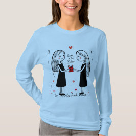 Camiseta Amar a tu hermana