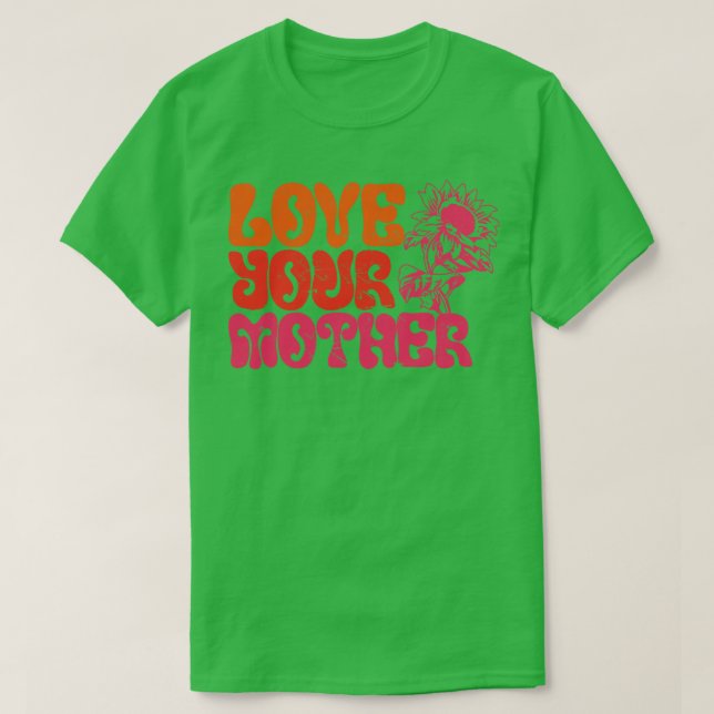 Camiseta Amar a tu madre (Diseño del anverso)