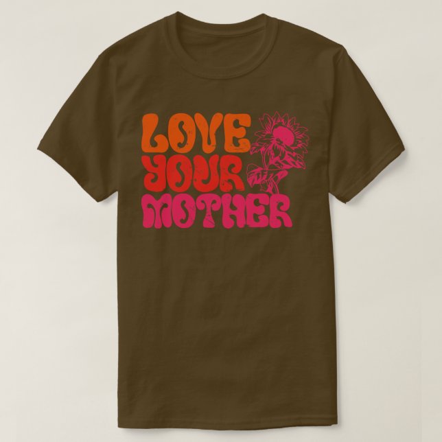 Camiseta Amar a tu madre (Diseño del anverso)