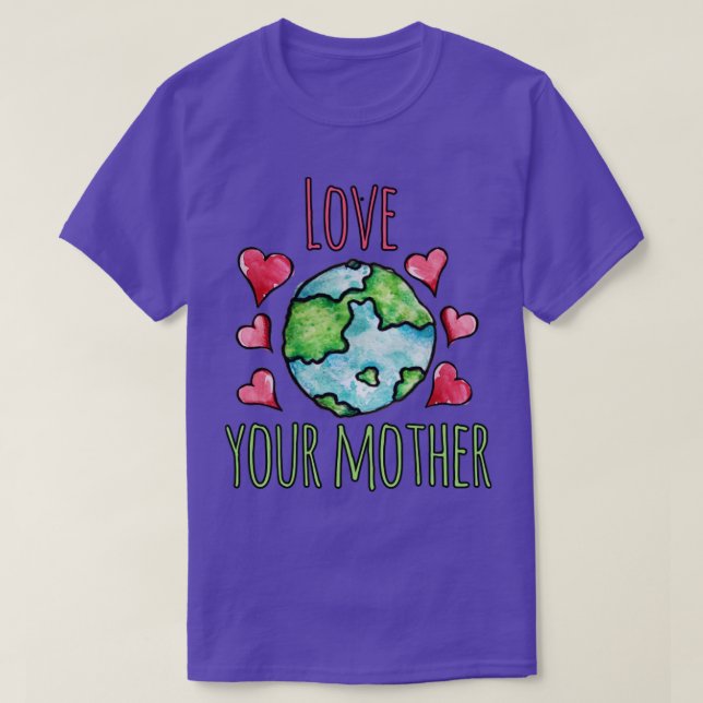Camiseta Amar a tu madre tierra día4 (Diseño del anverso)