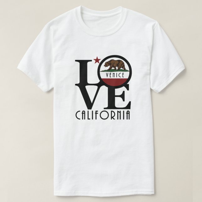 Camiseta AMAR a Venecia California (Diseño del anverso)