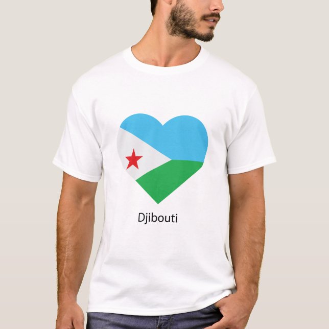 Camiseta Amar a Yibuti (Anverso)