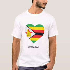 Camiseta Amar a Zimbabue