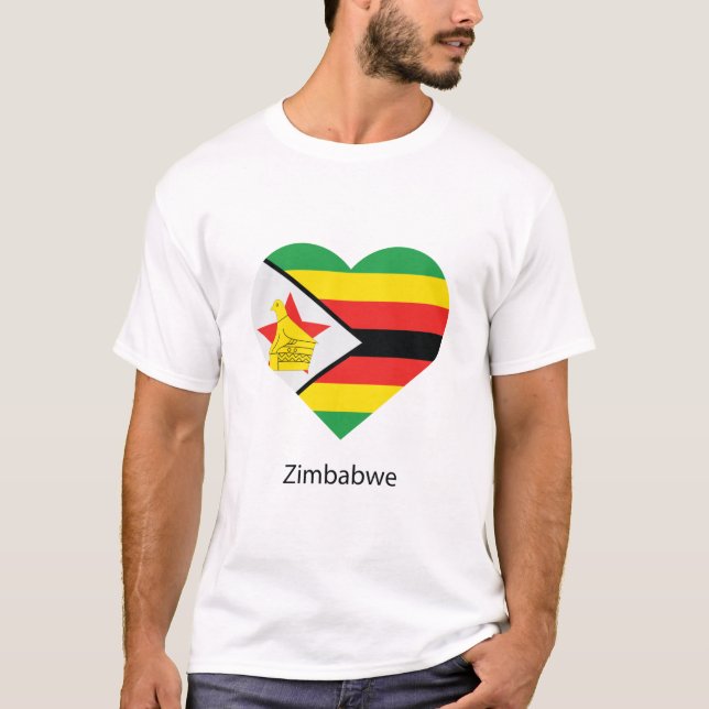 Camiseta Amar a Zimbabue (Anverso)