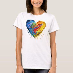 Camiseta Amar aceptar entender el autismo
