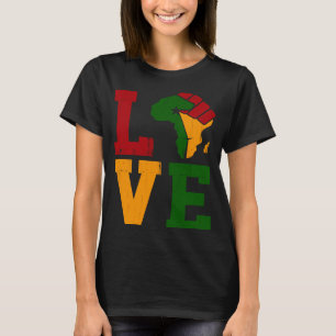 Camiseta Amar África África Continente África Historia del 