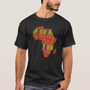 Camiseta Amar África Mapa de la Tierra Africana Orgullo Mes
