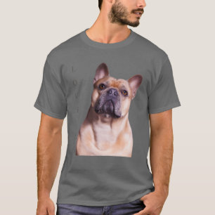 Camiseta Amar al Bulldog francés Frenchie Mamá papá Perro M