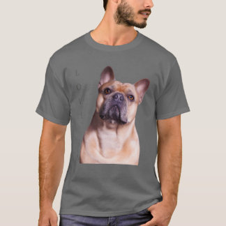 Camiseta Amar al Bulldog francés Frenchie Mamá papá Perro M