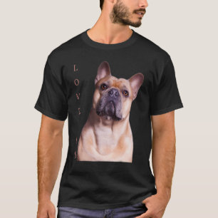 Camiseta Amar al Bulldog francés Frenchie Mom Dad Dog Pe