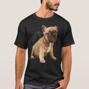 Camiseta Amar al Bulldog francés Frenchie Mom Dad Dog Pe