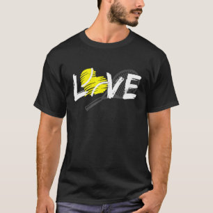 Camiseta Amar al entrenador de tenis entrenador Coach Racke