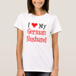 Camiseta Amar al esposo alemán