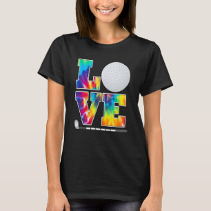 Camiseta Amar al Golf Tie Dye Golf Golfer Player 1