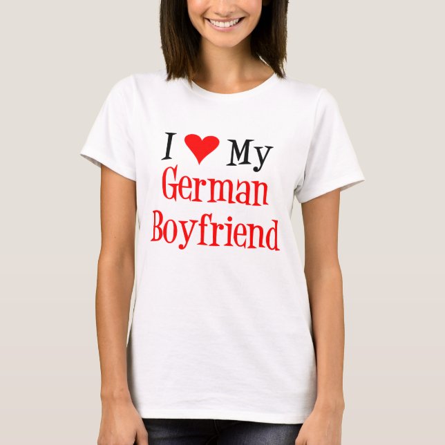 Camiseta Amar al novio alemán (Anverso)