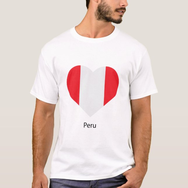 Camiseta Amar al Perú (Anverso)