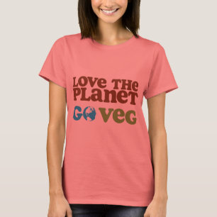 Camiseta Amar al planeta Go Veg