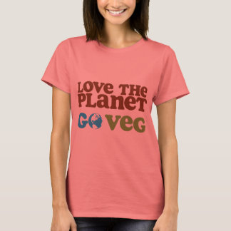 Camiseta Amar al planeta Go Veg