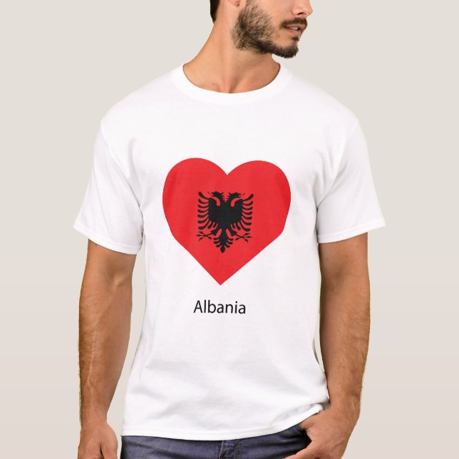 Camiseta Amar Albania (Anverso)