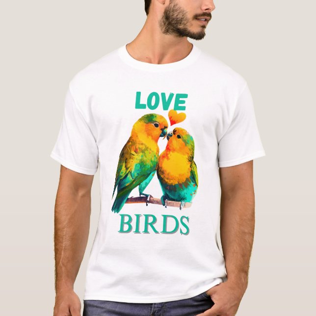 CAMISETA AMAR AVES (Anverso)