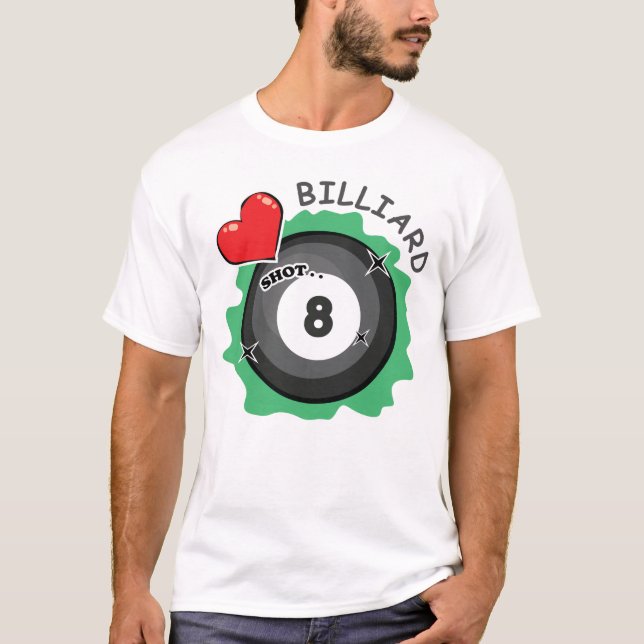 Camiseta Amar Billar  (Anverso)