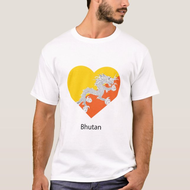 Camiseta Amar Bután (Anverso)