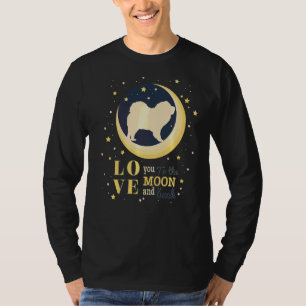 Camiseta Amar Chow Chow A La Luna