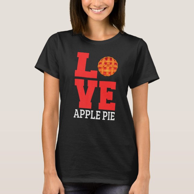 Camiseta Amar el Apple Pie (Anverso)