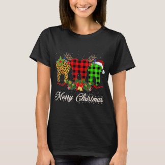 Camiseta Amar el árbol de Navidad Stethoscope Enfermeras Na