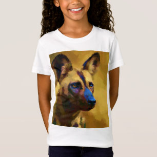 Camiseta Amar el arte salvaje de los perros africanos