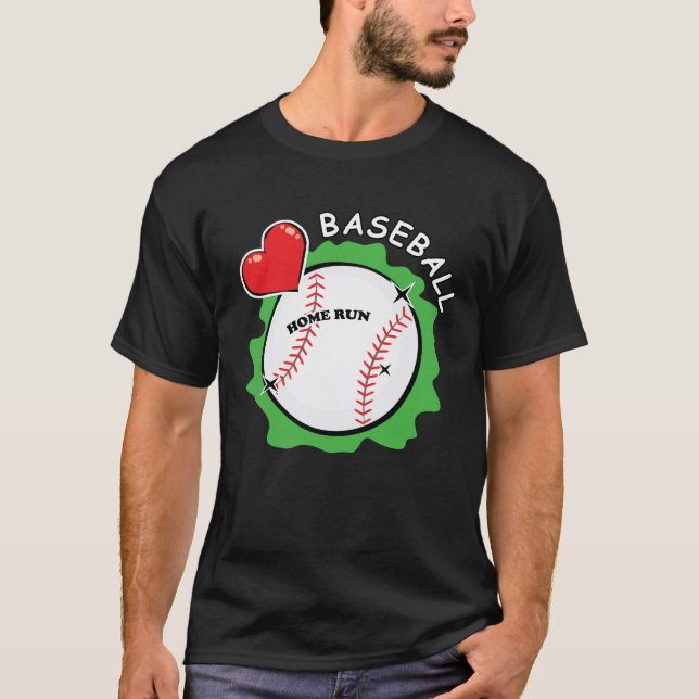 Camiseta Amar el béisbol (Anverso)