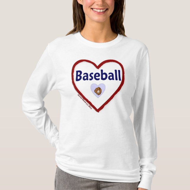 Camiseta Amar el béisbol (Anverso)