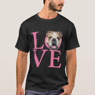 Camiseta Amar el Bulldog inglés