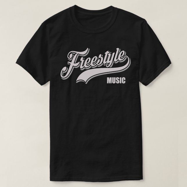 Camiseta Amar el estilo de baile libre de los años 80  (Diseño del anverso)