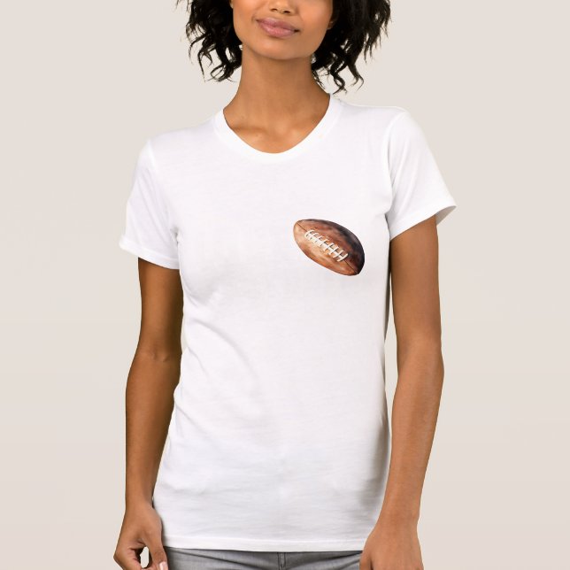 Camiseta Amar el fútbol (Anverso)
