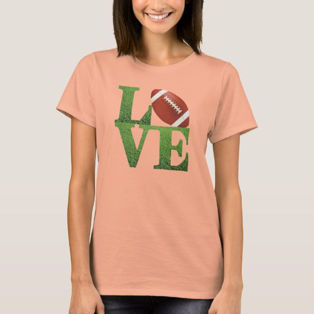 Camiseta Amar el fútbol (Anverso)