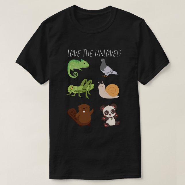 Camiseta Amar El Inquerido Mensaje De Rescate Animal, Atrac (Diseño del anverso)