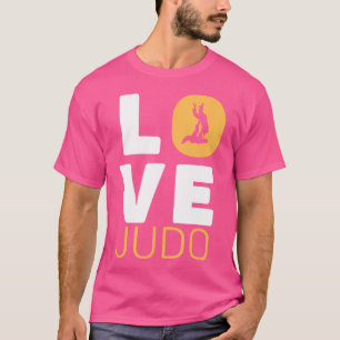 Camiseta Amar el judo japonés de arte marcial