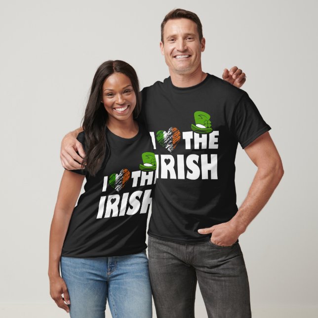 Camiseta Amar el shamrock irlandés (Unisexo)