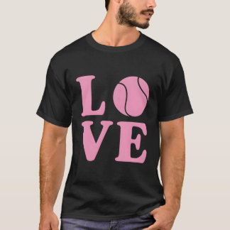 Camiseta Amar el tenis Divertido jugador de tenis estilo re