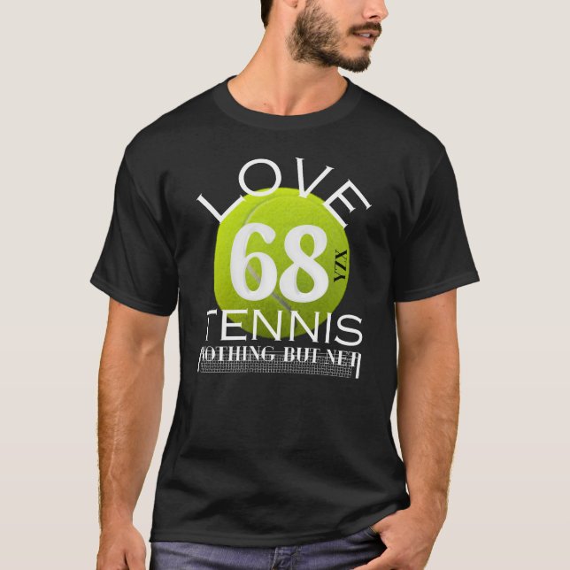 Camiseta Amar el tenis, nada más que la red (Anverso)