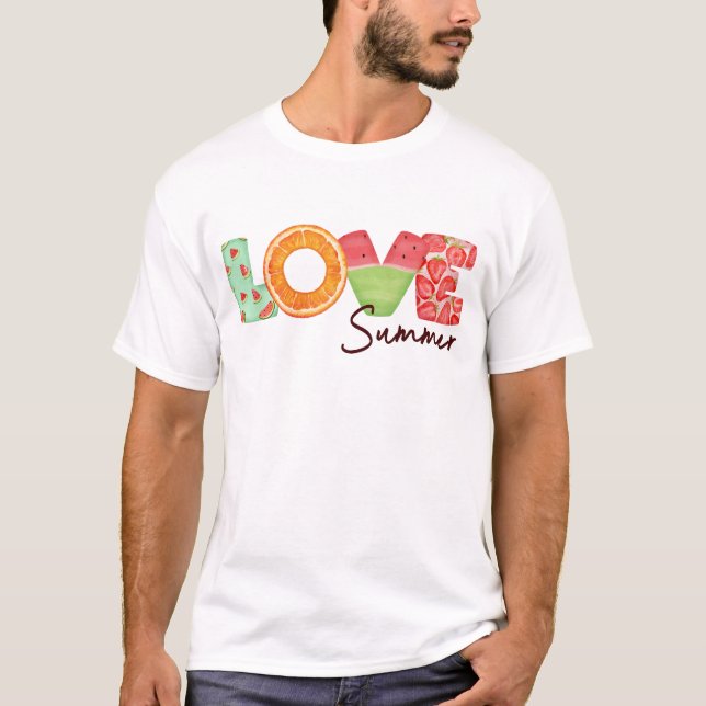 Camiseta Amar el verano (Anverso)